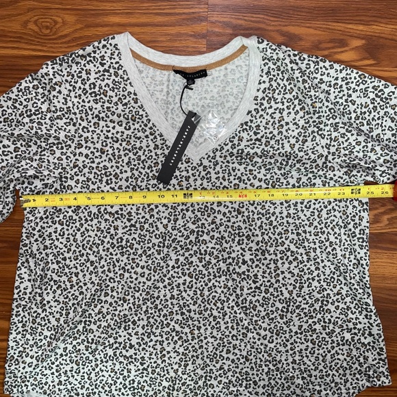 NWT Jane and Delancey Leopard Print Tunic - Picture 6 of 13